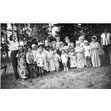 Children in costume, Mothers’ and Babes' Summer Rest Home in Tollandale, Ontario, ca. 1945. Ontario Jewish Archives, Blankenstein Family Heritage Centre, fonds 52, series 1-7, file 5, item 1.|
